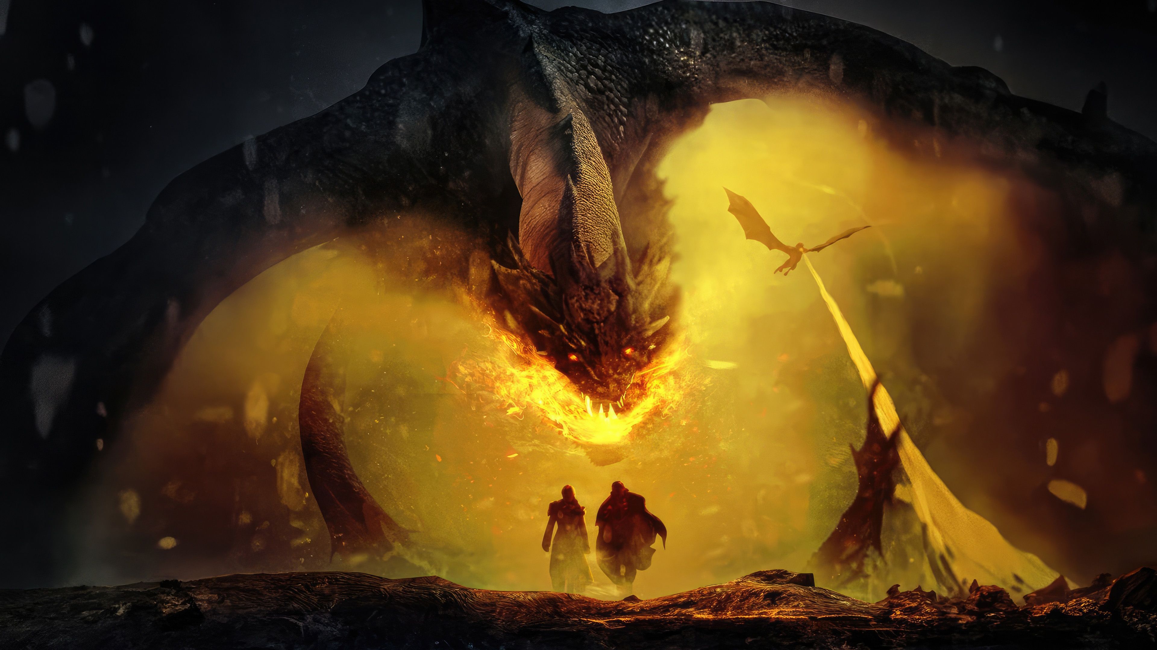 3840x2160 Game Of Thrones Fire And Ice Wallpaper, HD Tv Shows Wallpaper, 4k Wallpaper, Image, Background, Photos and Picture