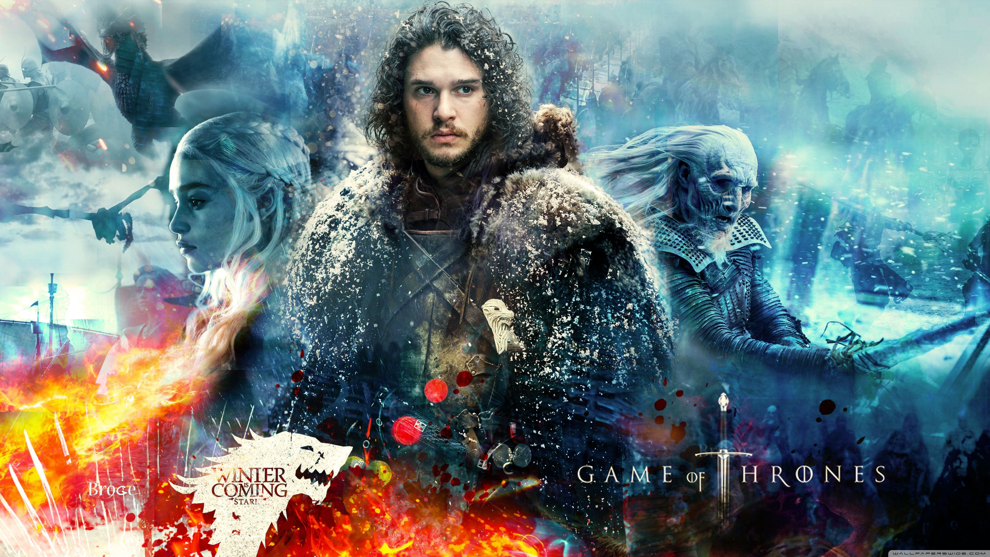 3840x2160 Game Of Thrones 4K UHD Wallpaper for UltraHD Desktop and TV : Widescreen and UltraWide Display : Smartphone and Tablet Devices