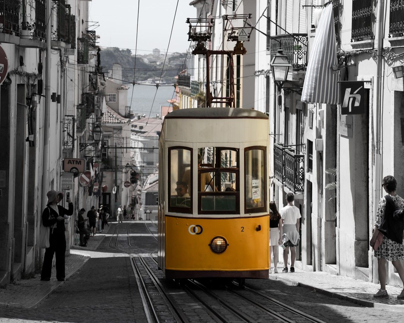 1365x1092 Where to find the famous 'yellow tram' street in Lisbon - [travel photography] Cups of Travel