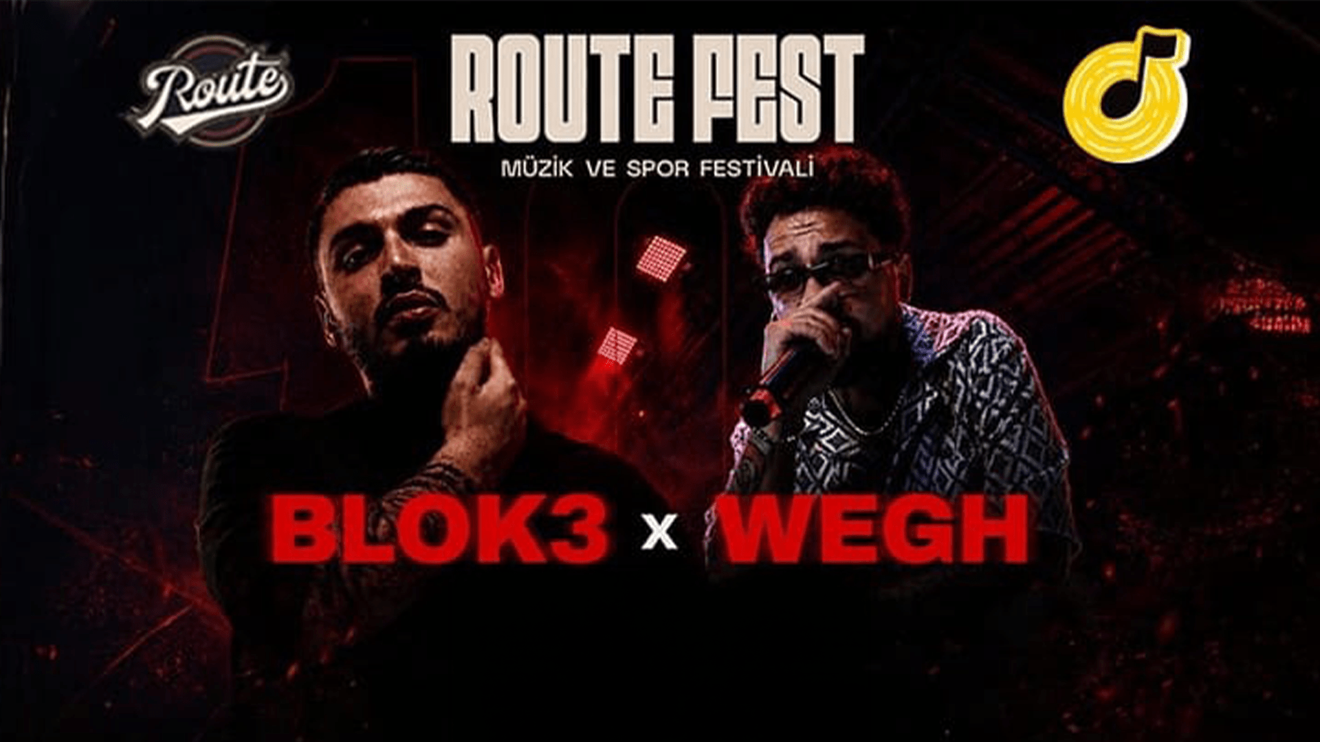 1920x1080 Route Müzik ve Spor Festivali & Wegh tickets. Biletix. Official Biletix site. Ticketmaster Turkey