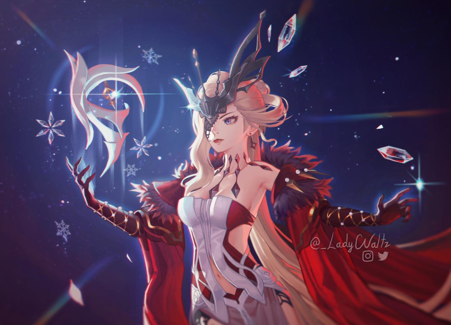 1500x1082 My La Signora Fanart : R Genshin_Impact
