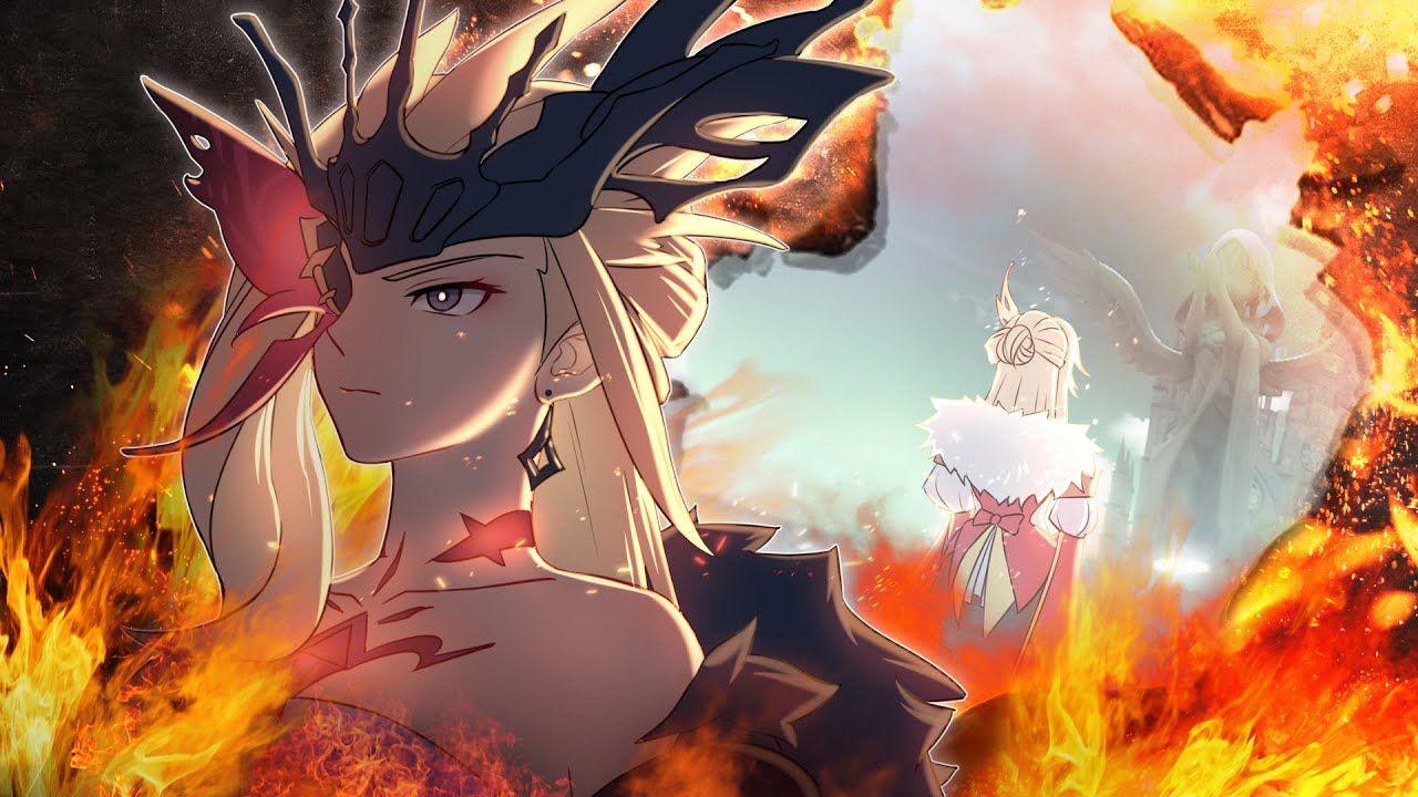 1280x720 Genshin Impact. Crimson Psalter of Embers Signora Movie Trailer