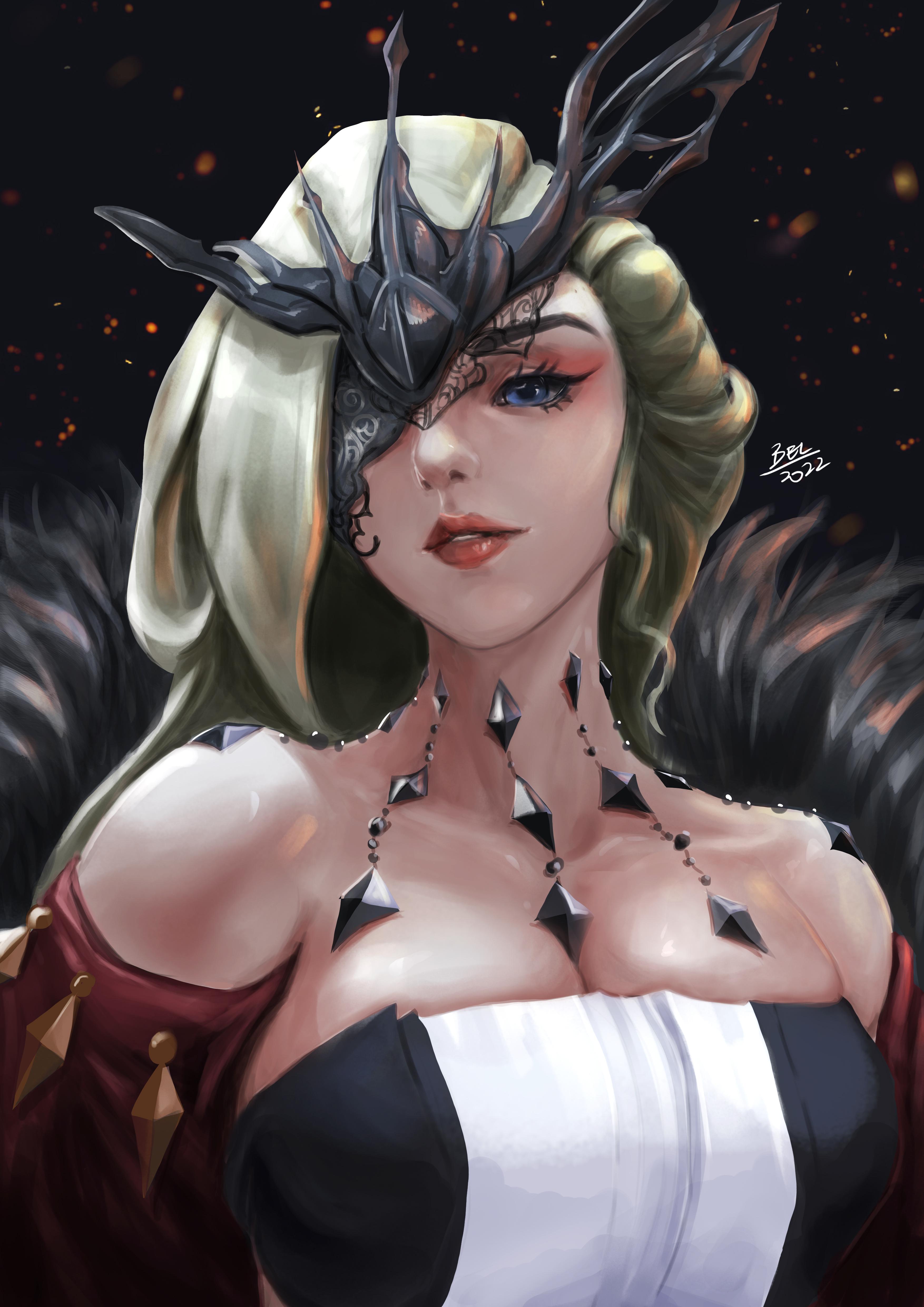 3508x4961 La Signora Fanart ! : R Genshin_Impact