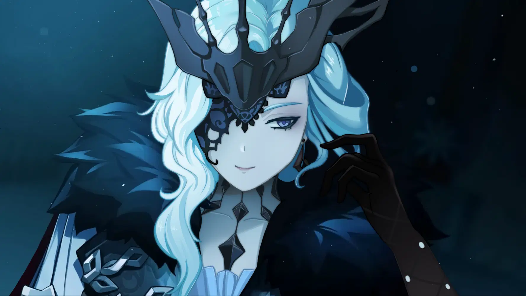 1778x1000 La Signora Winter's night lazzo Genshin Impact