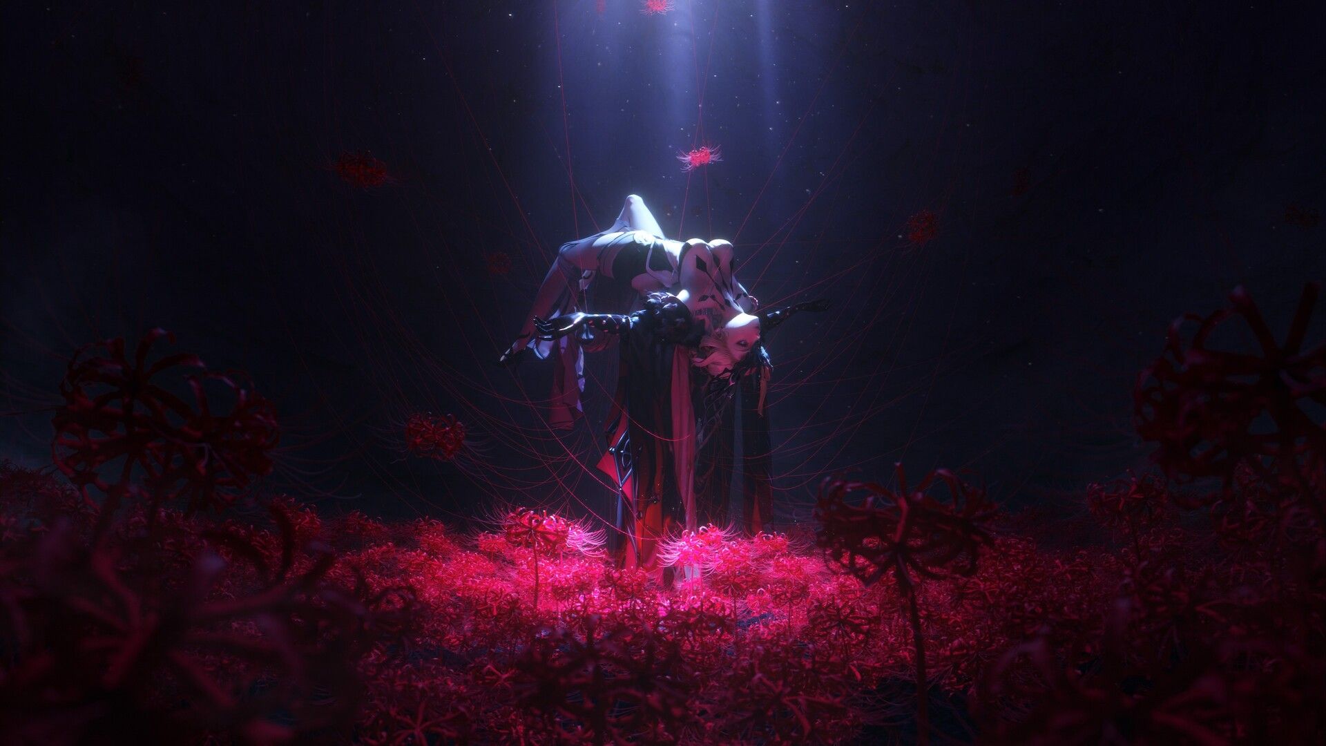 1920x1080 WITHERED “Genshin Signora” Fanart