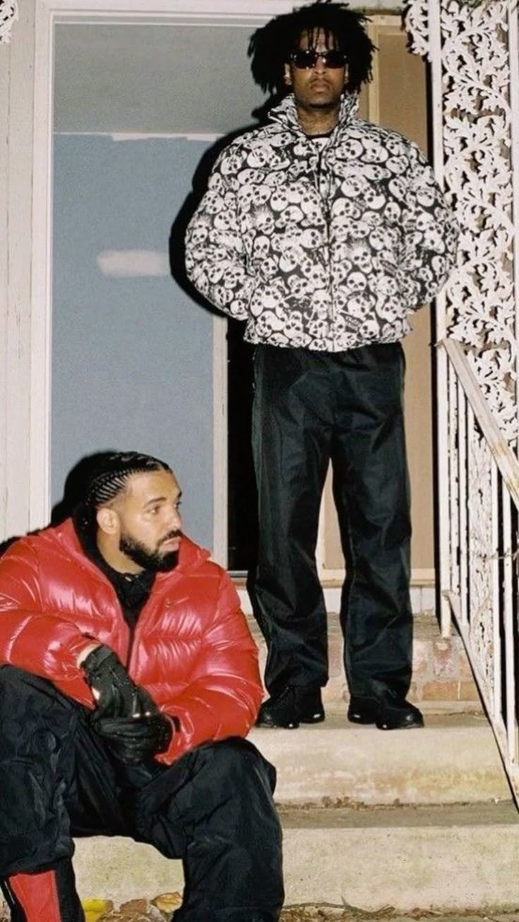 736x1308 Savage and Drake iPhone wallpaper