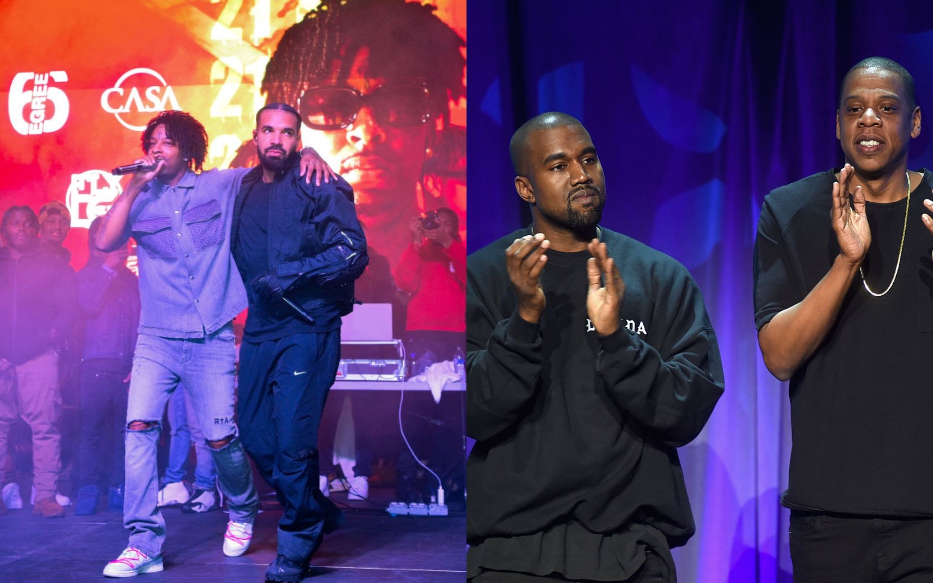 1920x1200 Drake And 21 Savage Now Have The Most Streamed Collab Rap Album Over Watch The Throne