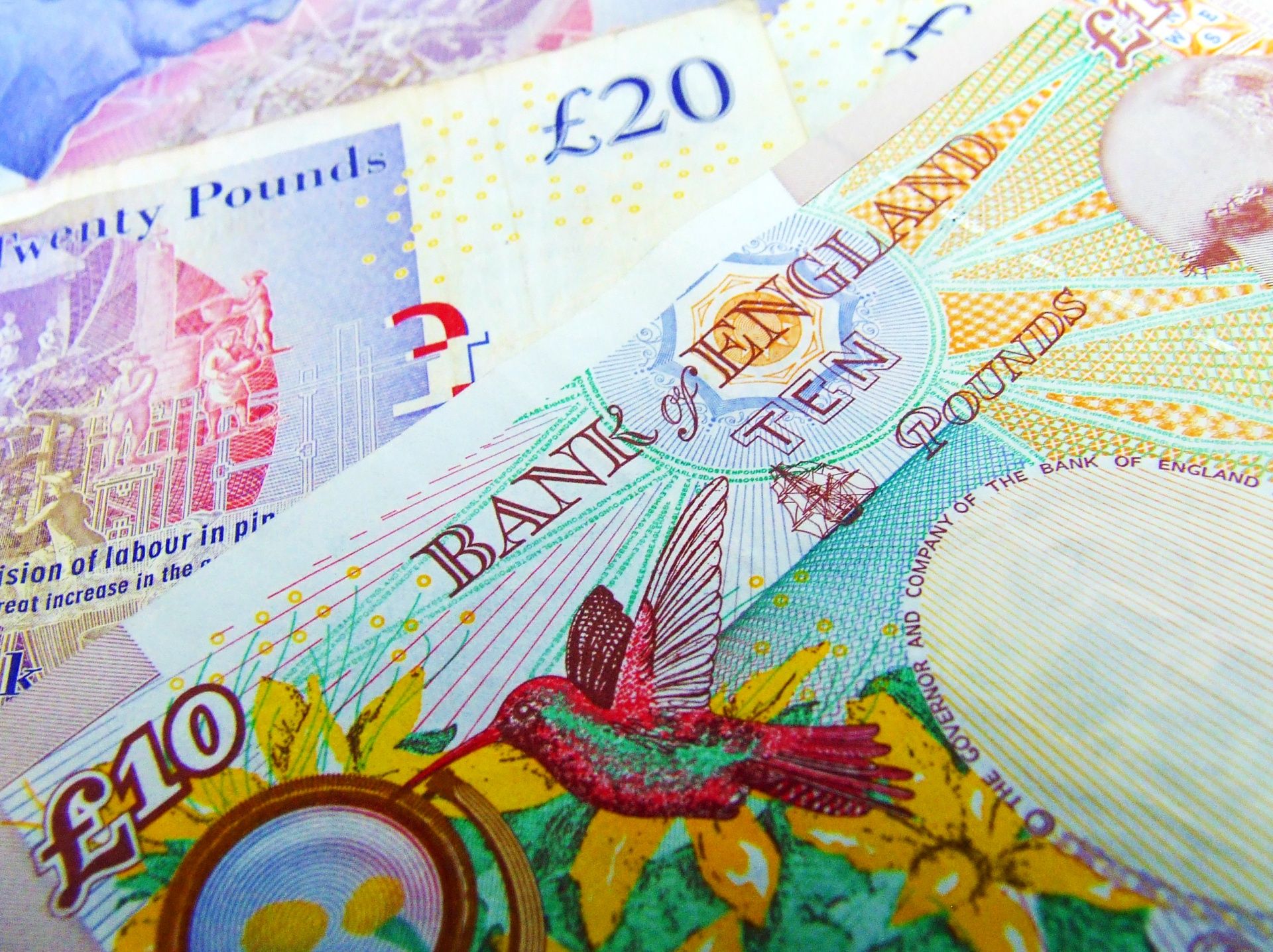 1920x1436 Download free photo of Currency, notes, sterling, money, finance