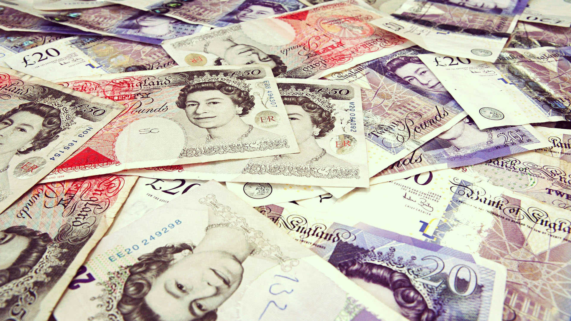 1920x1080 UK Money Wallpaper