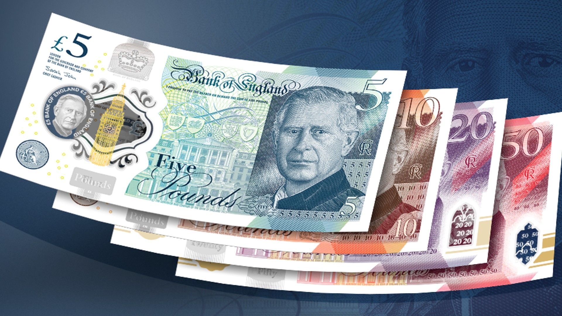 1920x1080 BoE unveils new UK currency notes specimen featuring King Charles