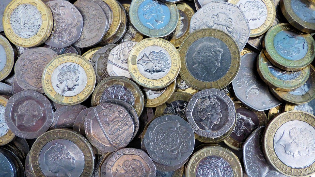 1280x720 Queen Elizabeth Hong Kong Coins 4K HD Money Wallpaper