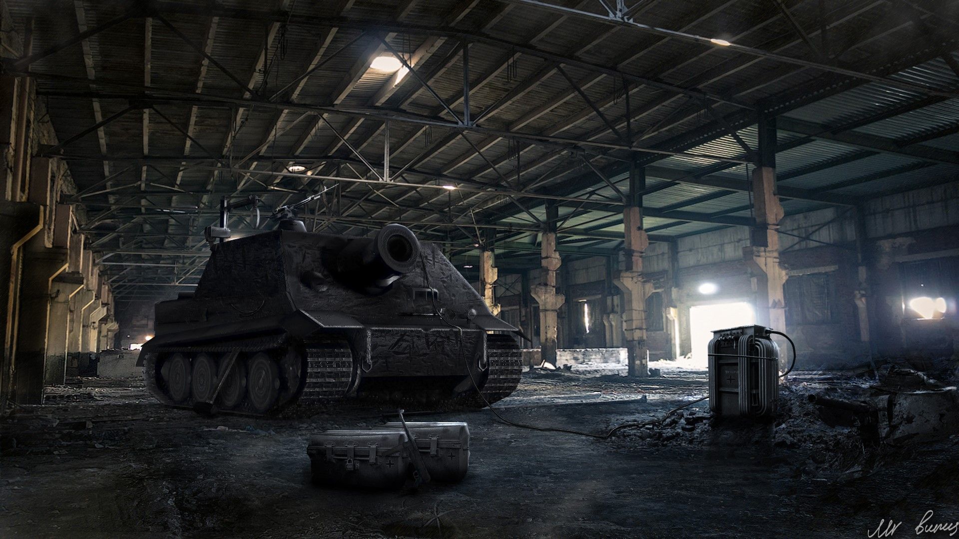1920x1080 Sturmtiger Wallpaper