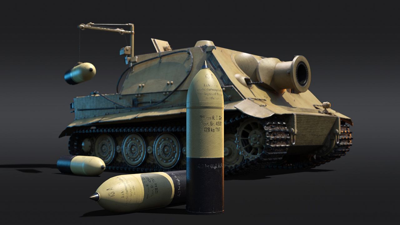 1280x720 Development 38 cm Sturmmörser (“Sturmtiger”) SPG (2) )