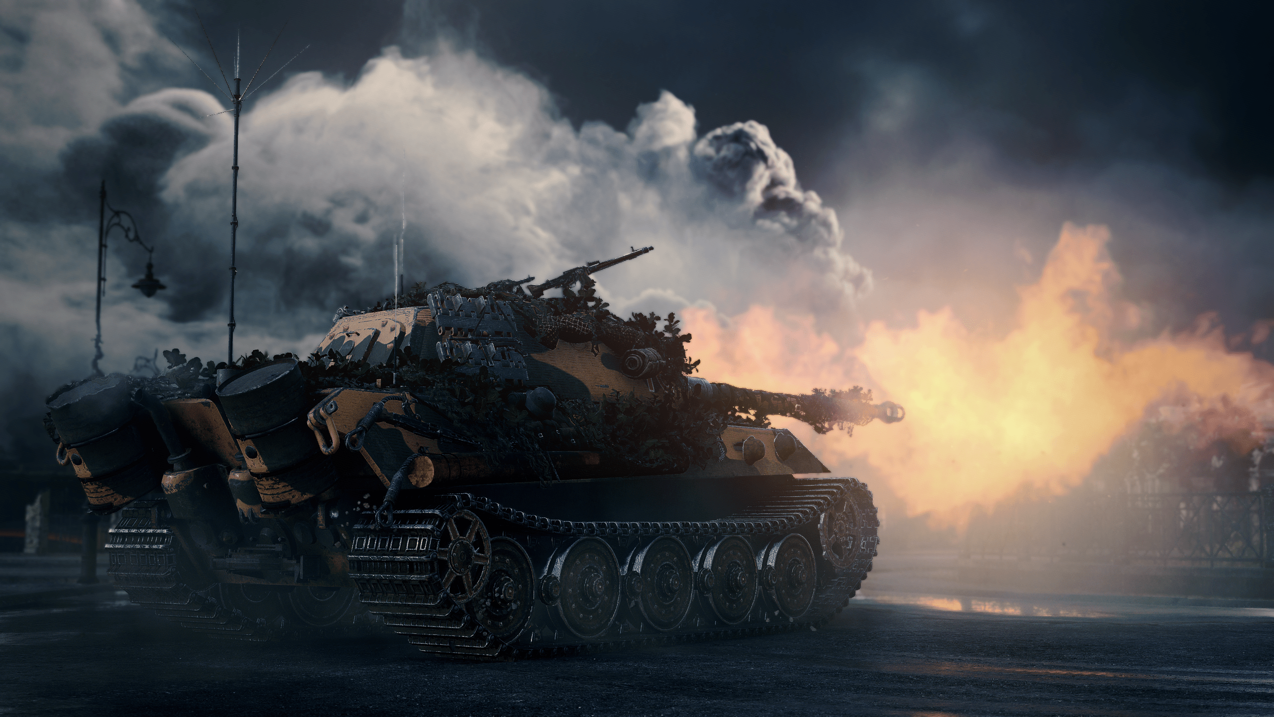 2560x1440 Der König Tiger 2 Photohoot