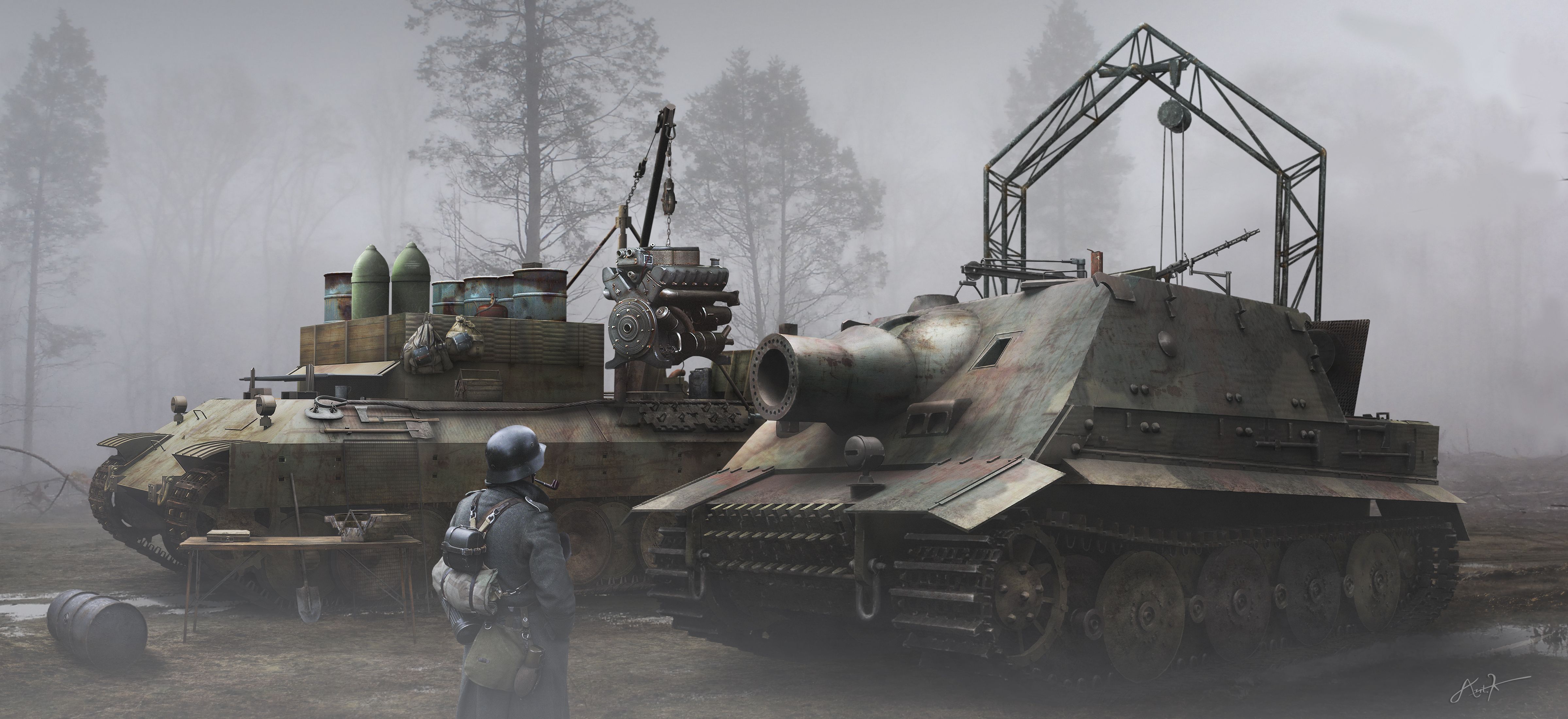 4797x2200 Tank 4k Wallpaper and Background: Free 4K Download