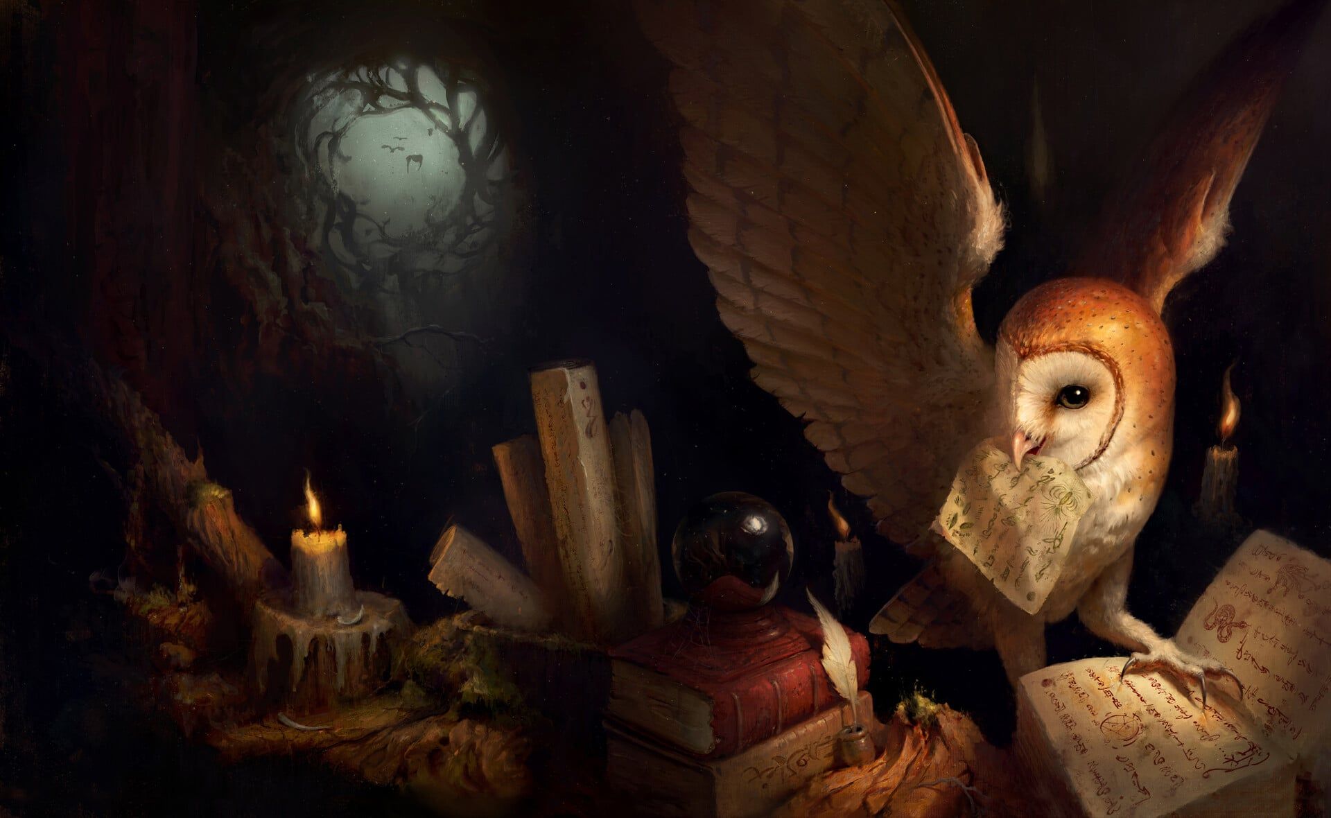 1920x1180 Cover art for Guardians of Ga'Hoole: The Shattering Chelminski (2020)