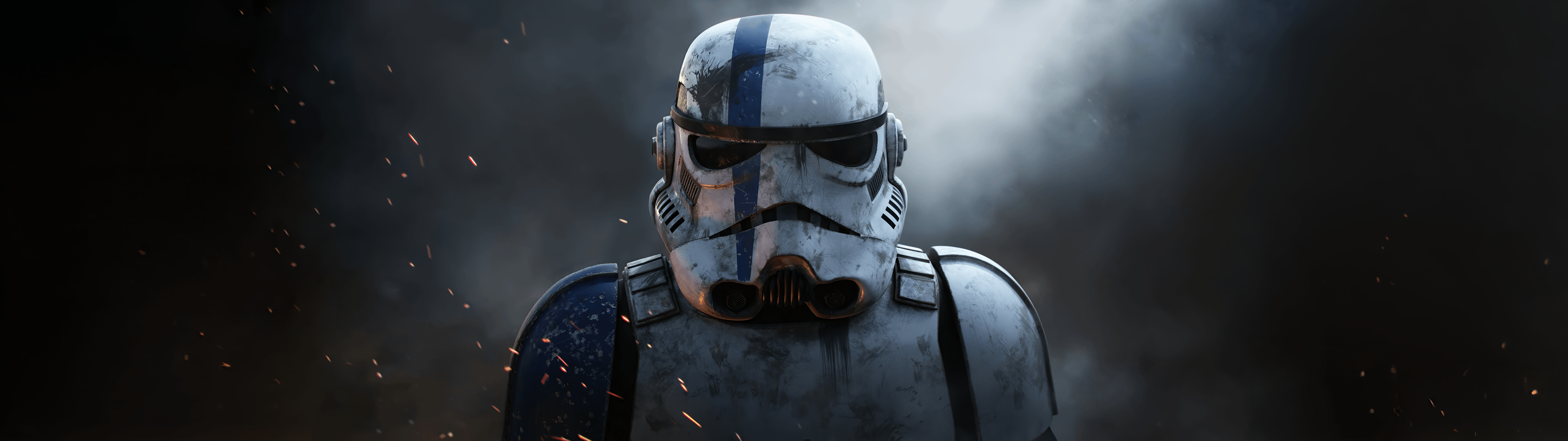 7680x2160 Star Wars: Imperial Stormtrooper [7680x2160]