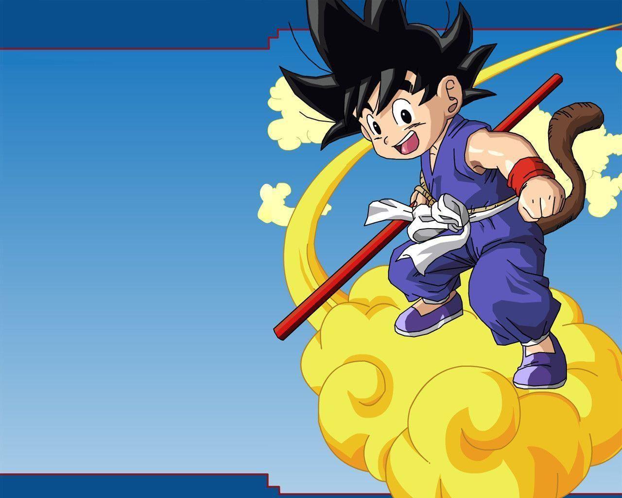 1280x1024 Dragon Ball Z Kid Goku Background .