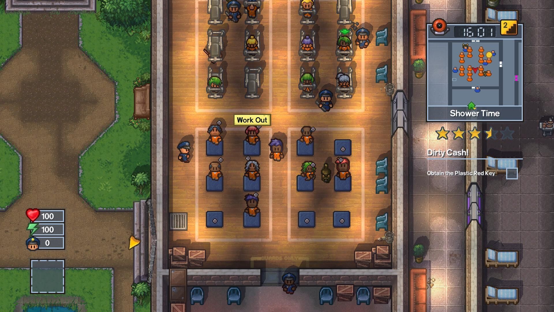 1920x1080 The Escapists 2: How Pixel Art Works With Gameplay?