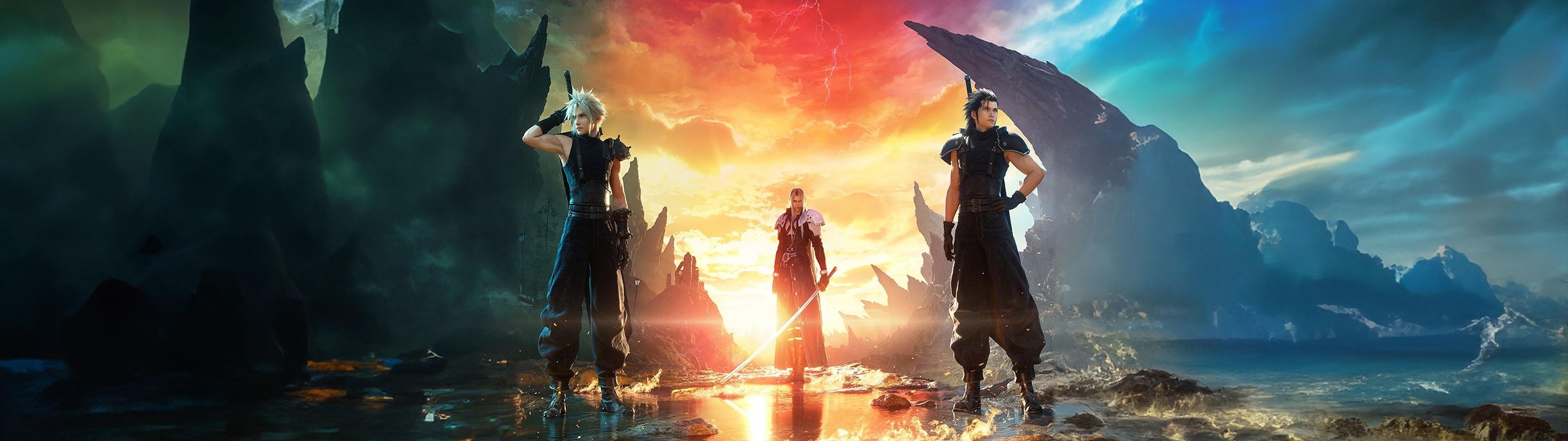 3840x1080 Final Fantasy VII Rebirth Wallpaper 4K, Game Art, 2024 Games
