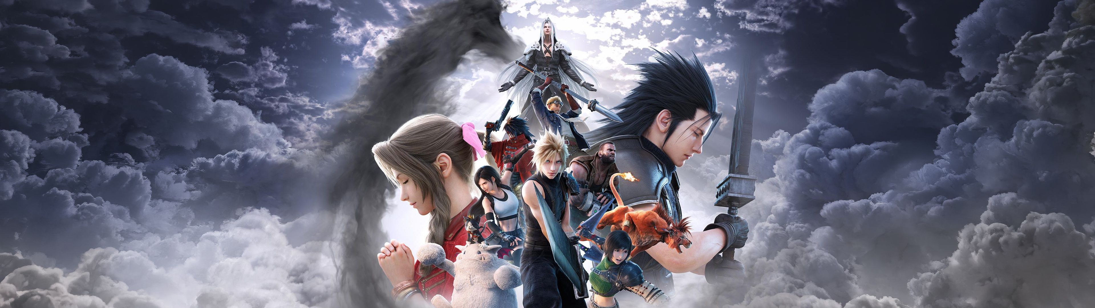 3840x1080 Final Fantasy VII Revelation Wallpaper 4K, Key Art, 2027 Games