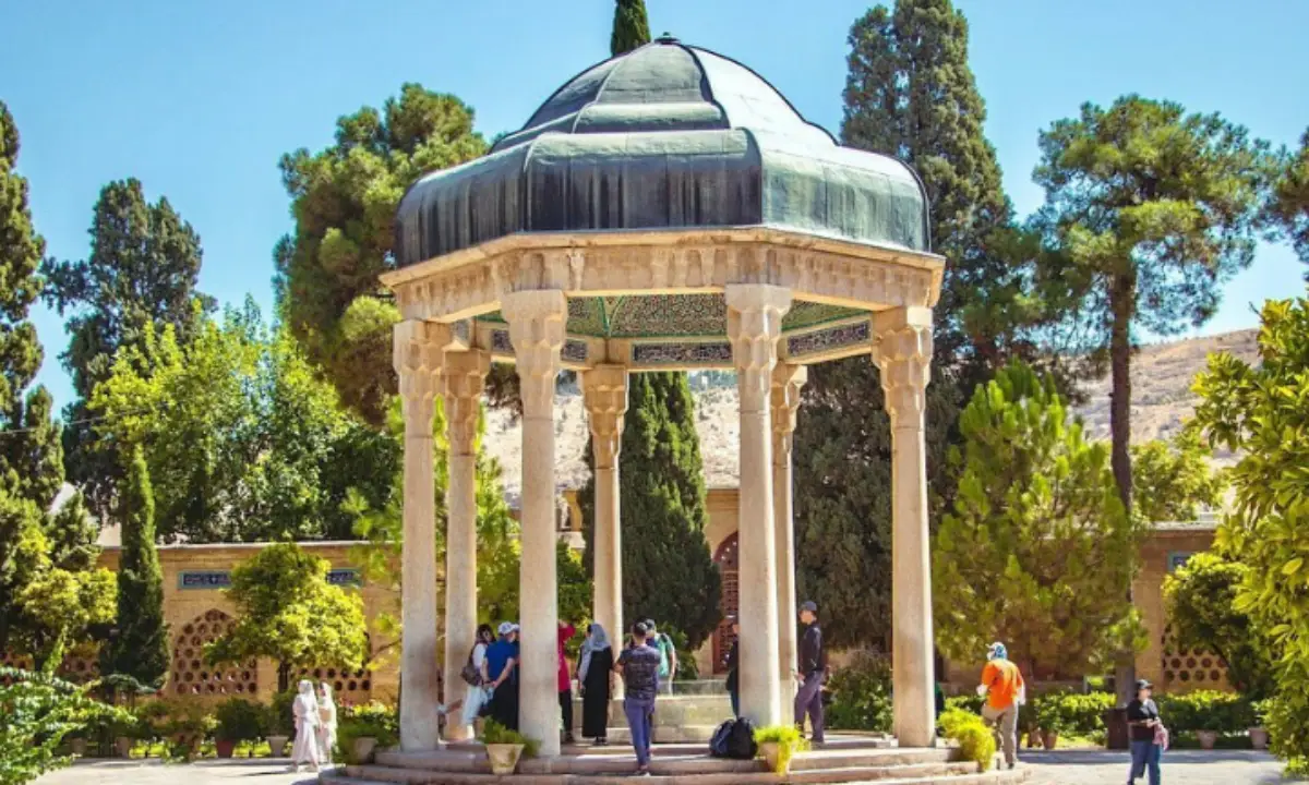 1200x720 Tomb of Hafez in Shiraz, Iran. Address & Photo