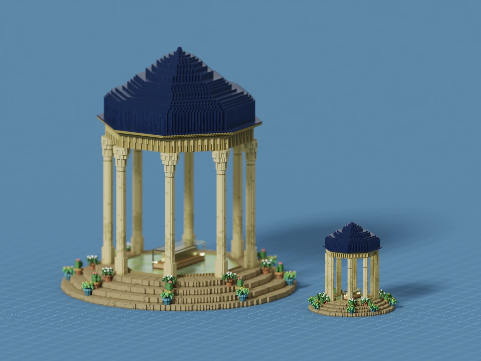 1600x1200 Voxel Tomb of Hafez (Hafezieh)
