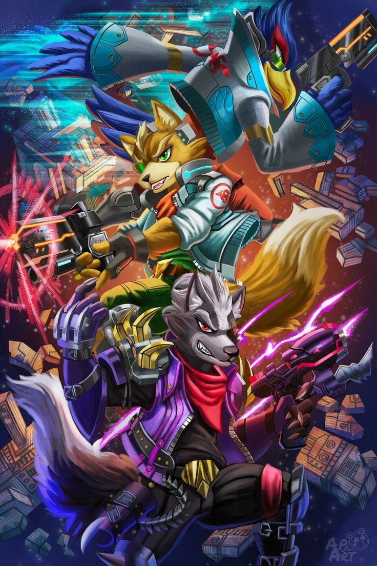 736x1104 Starfox wallpaper. Starfox art, Star fox art, Star fox adventures