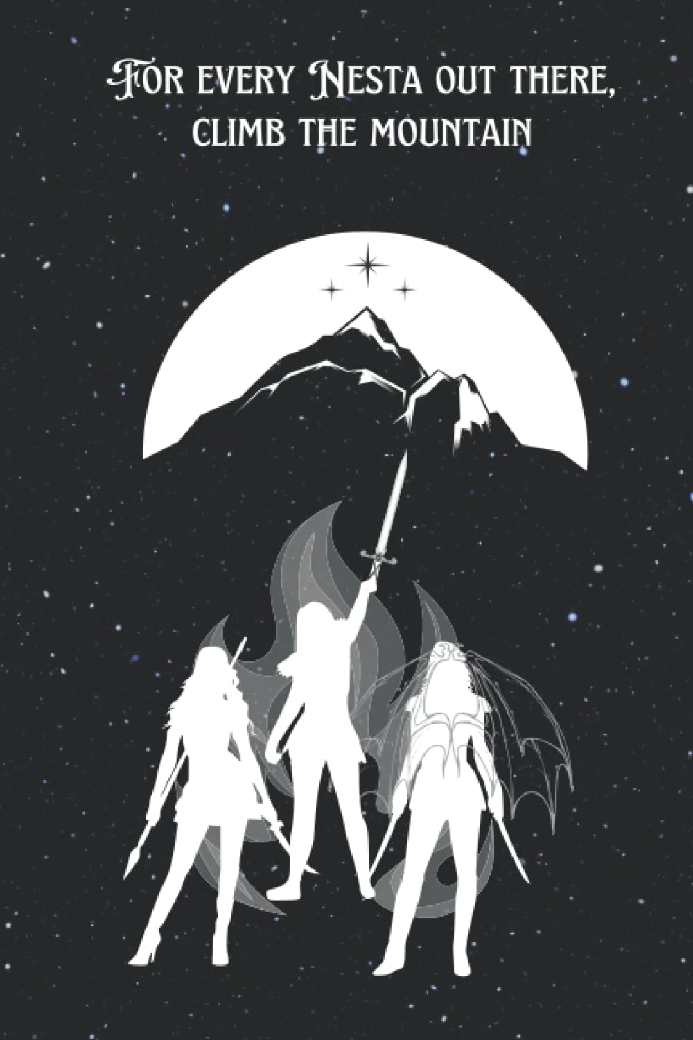 1000x1500 Nesta archeron notebook acotar series court of silver flames: Girl boss notebook : Publishing, Lore & Myth: Amazon.com.au: Books