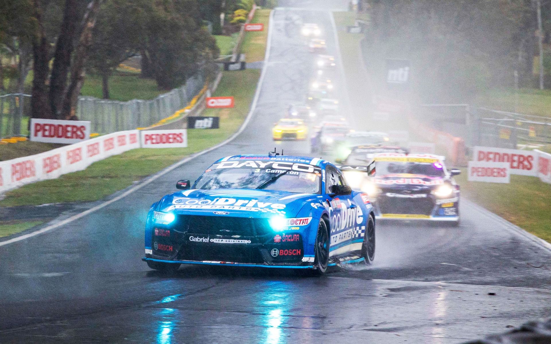 1920x1200 Blanchard young guns shine bright in gloomy Bathurst