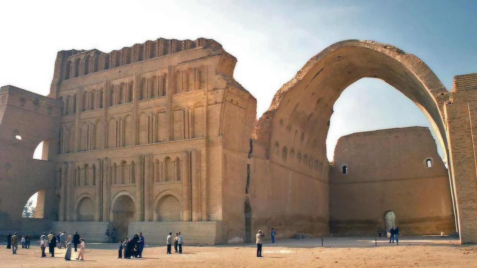 1600x900 Standing Arch at Ctesiphon History Encyclopedia