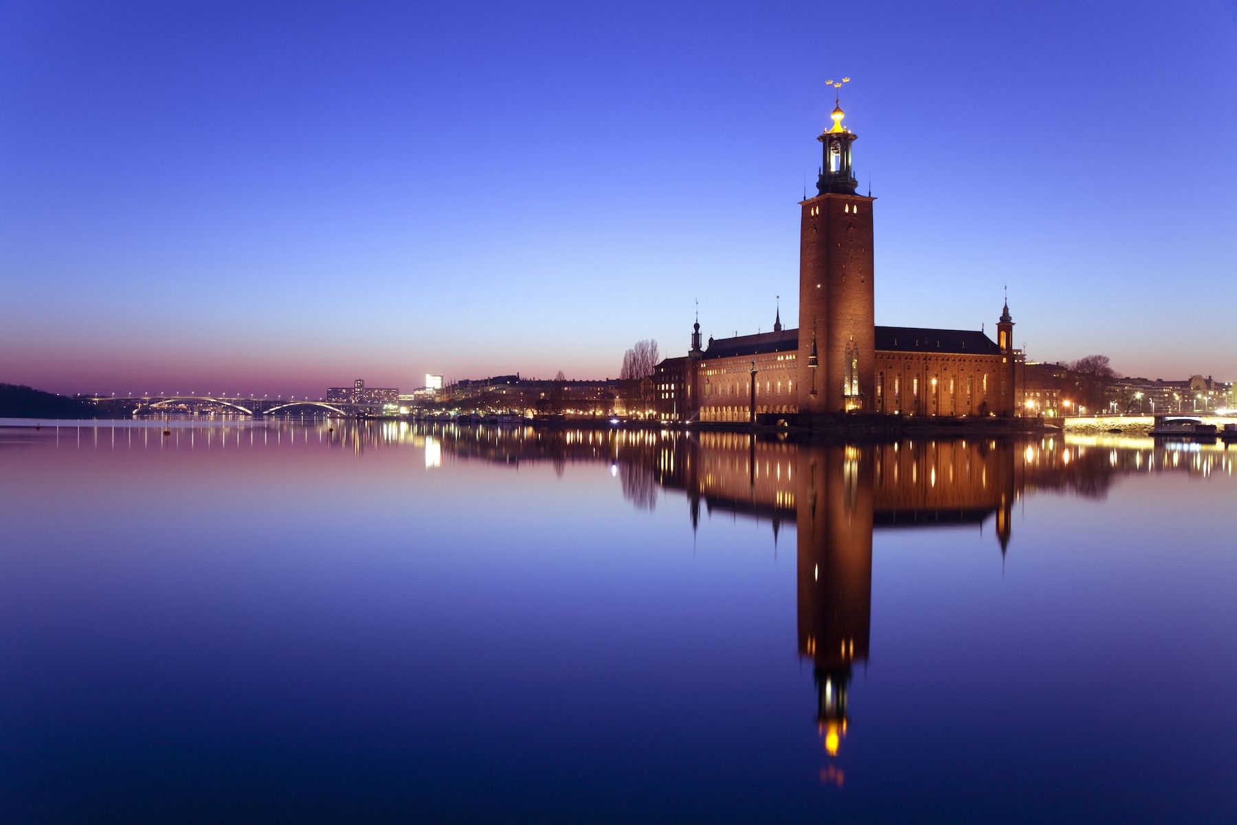 1800x1200 Stockholm City Hall Wallpaper