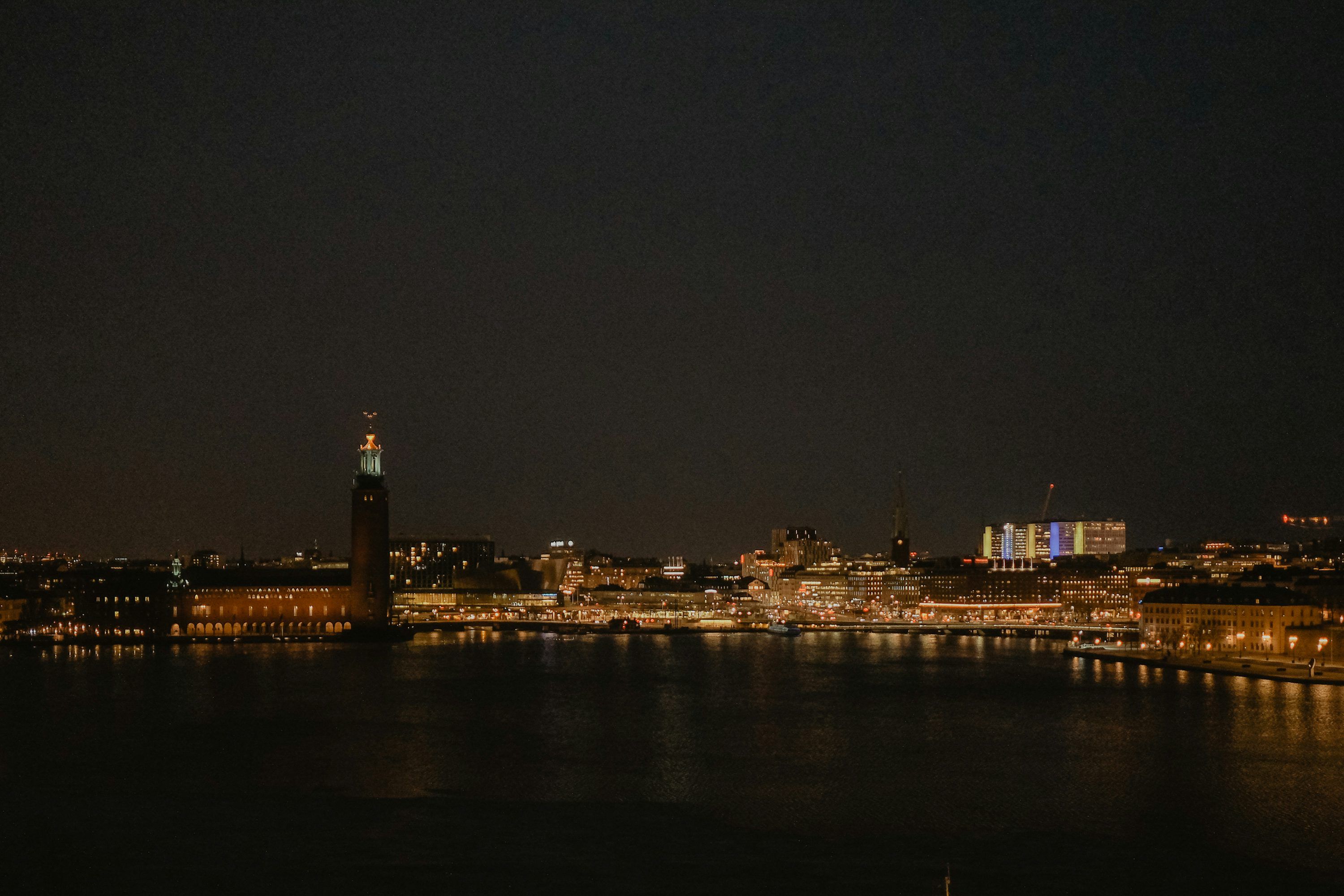 3000x2000 Stockholm Night Picture. Download Free Image