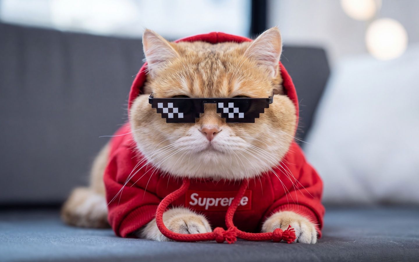 1440x900 Streetwear Supreme Cat 4K UHD Wallpaper for UltraHD Desktop and TV : Widescreen and UltraWide Display : Smartphone and Tablet Devices