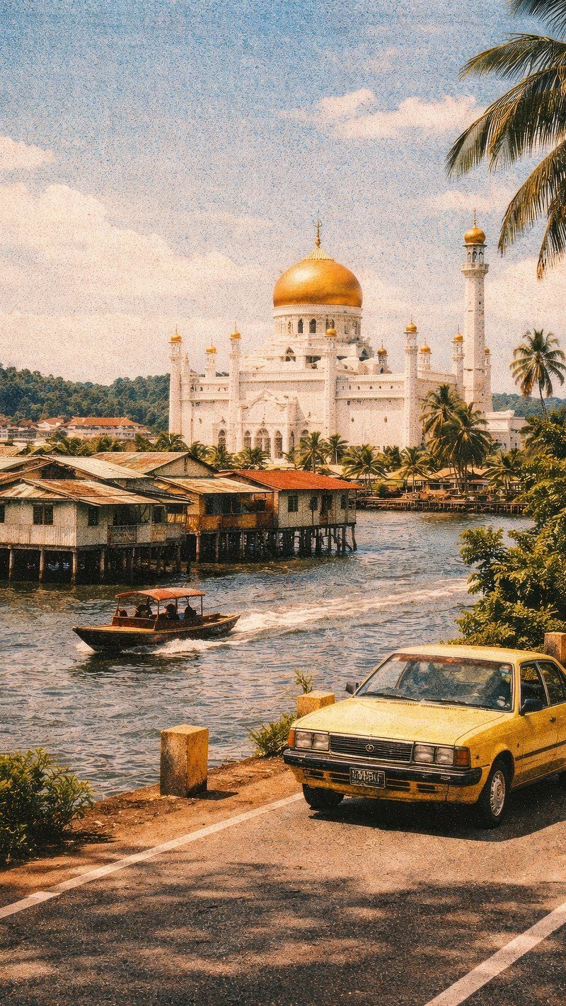800x1422 Brunei Building Image Wallpaper
