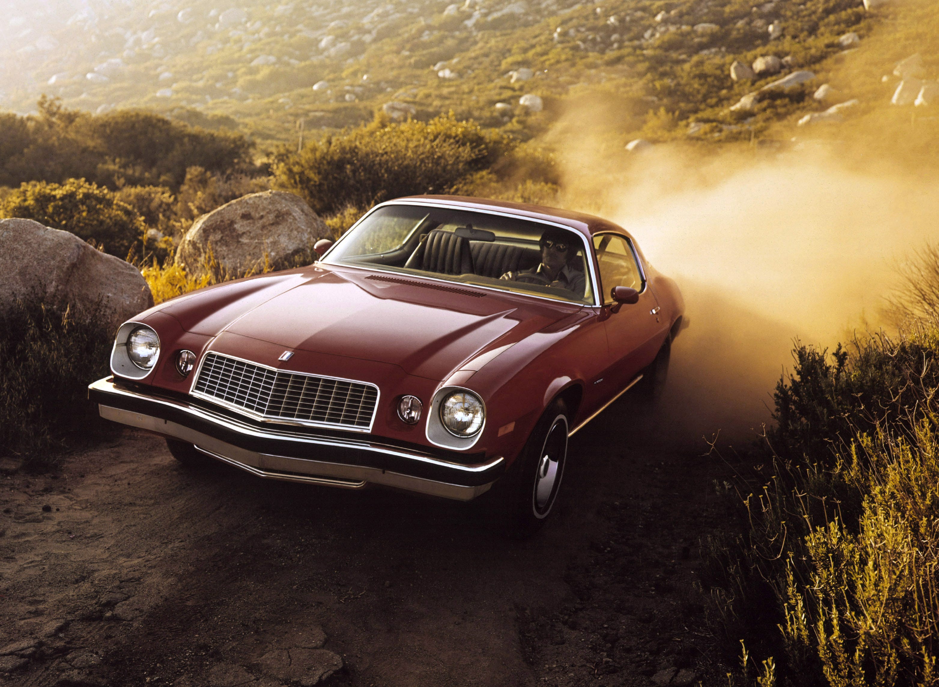 3127x2289 Chevrolet Celebrates 50 Years of Camaro with Vintage Press Photo
