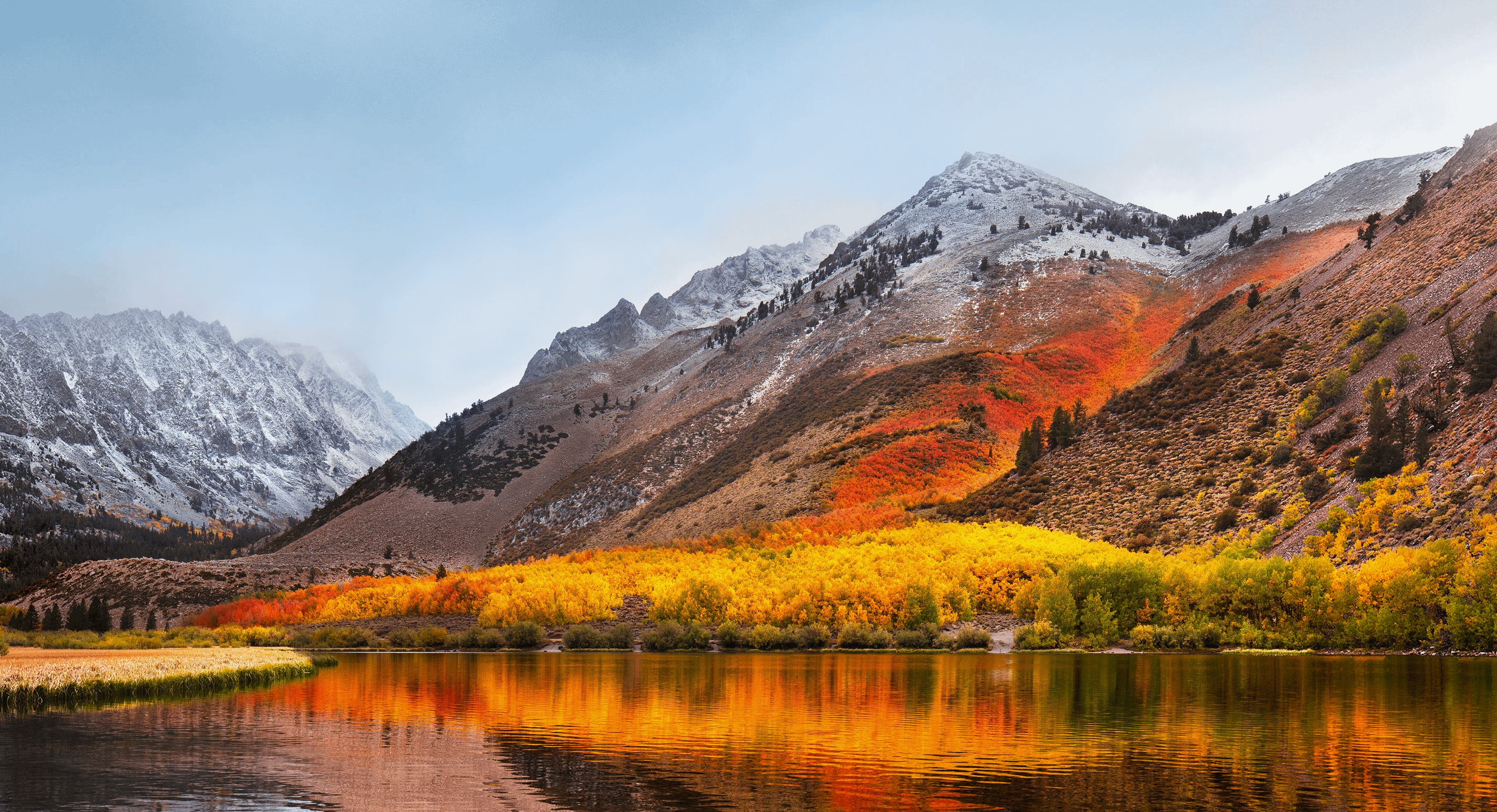 3196x1734 Uncropped El capitan and High Sierra wallpaper