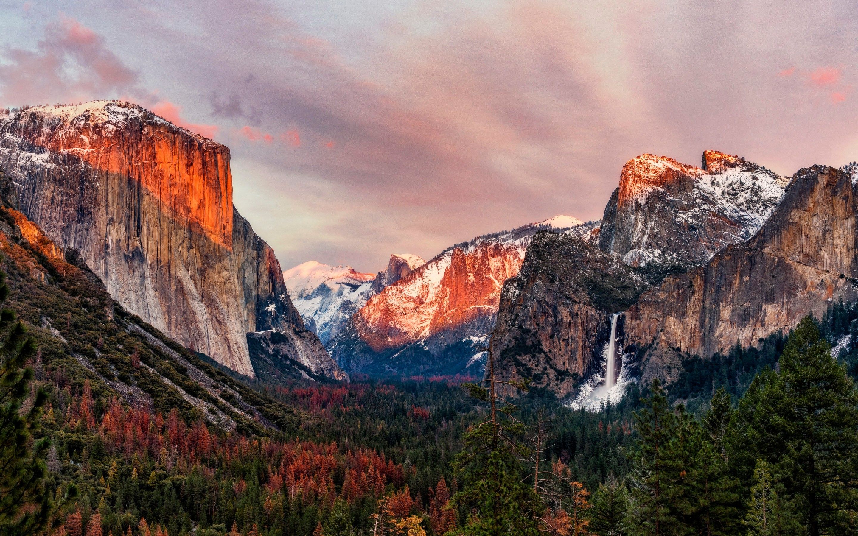 2880x1800 El Capitan Yosemite Valley 4K Wallpaper