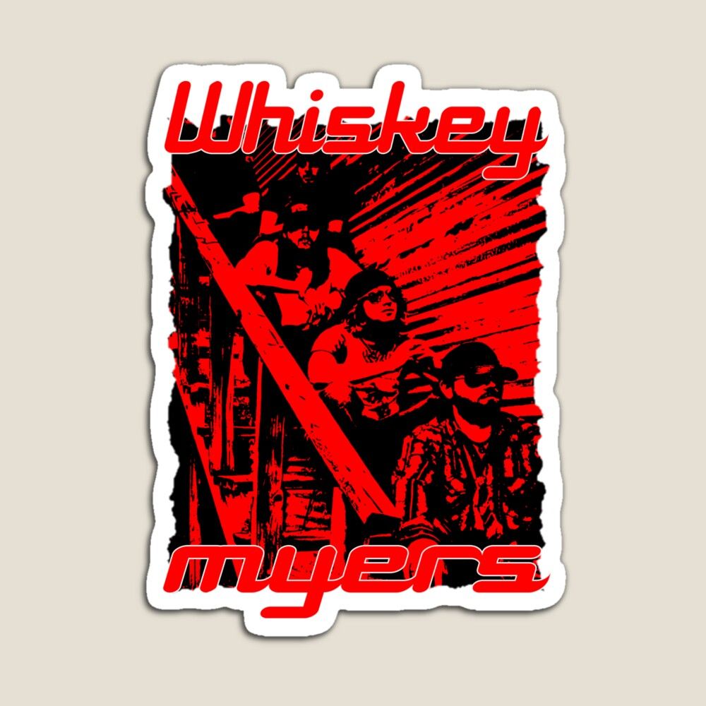 1000x1000 Red Member Country Band Poster