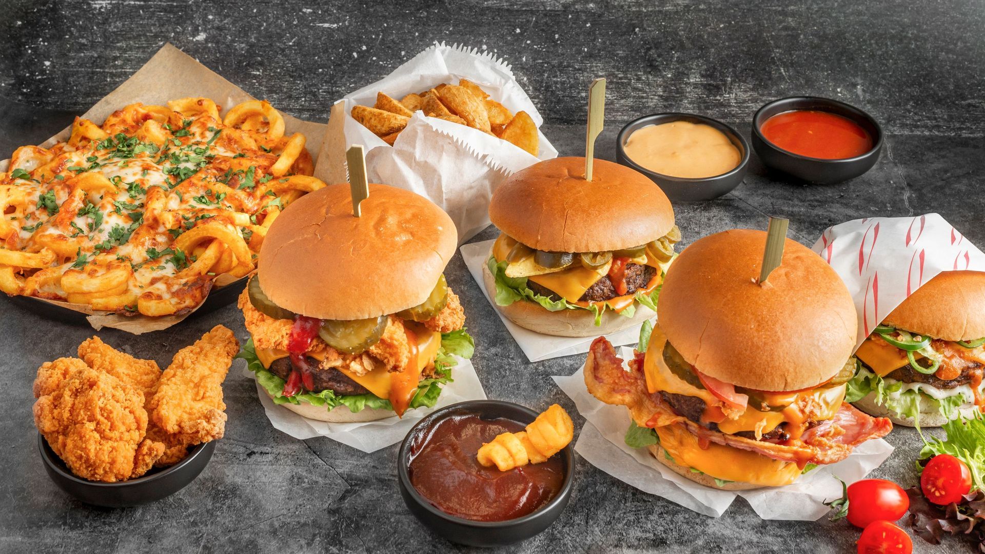 1920x1080 The Fat Pizza and Desserts delivery from Burnley with Deliveroo