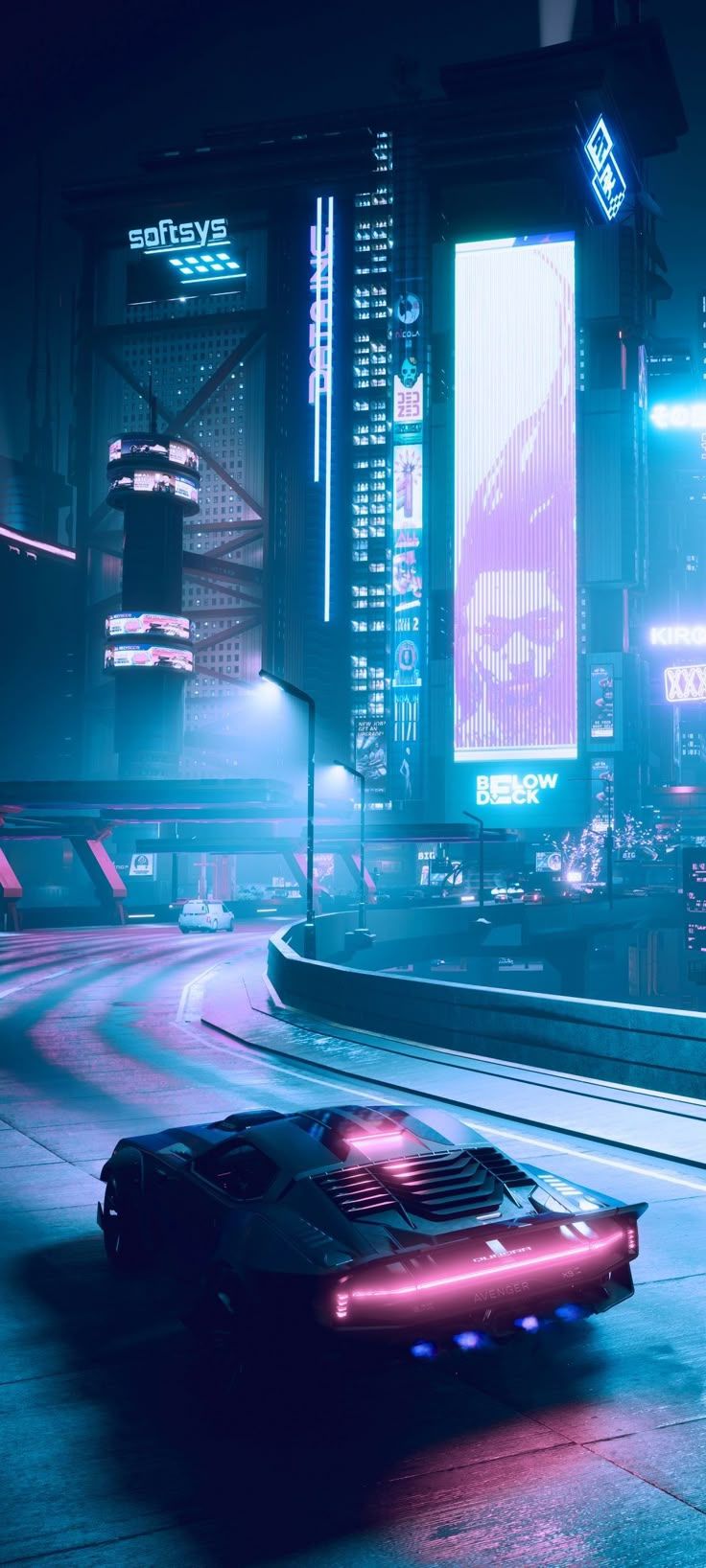 736x1636 Cyberpunk Cityscape at Night. Cyberpunk 2077 night city wallpaper, HD cyberpunk, Cyberpunk vibes