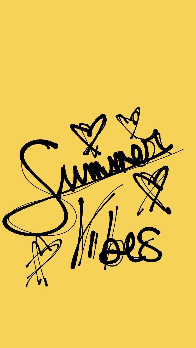 750x1332 Summer Yellow Wallpaper