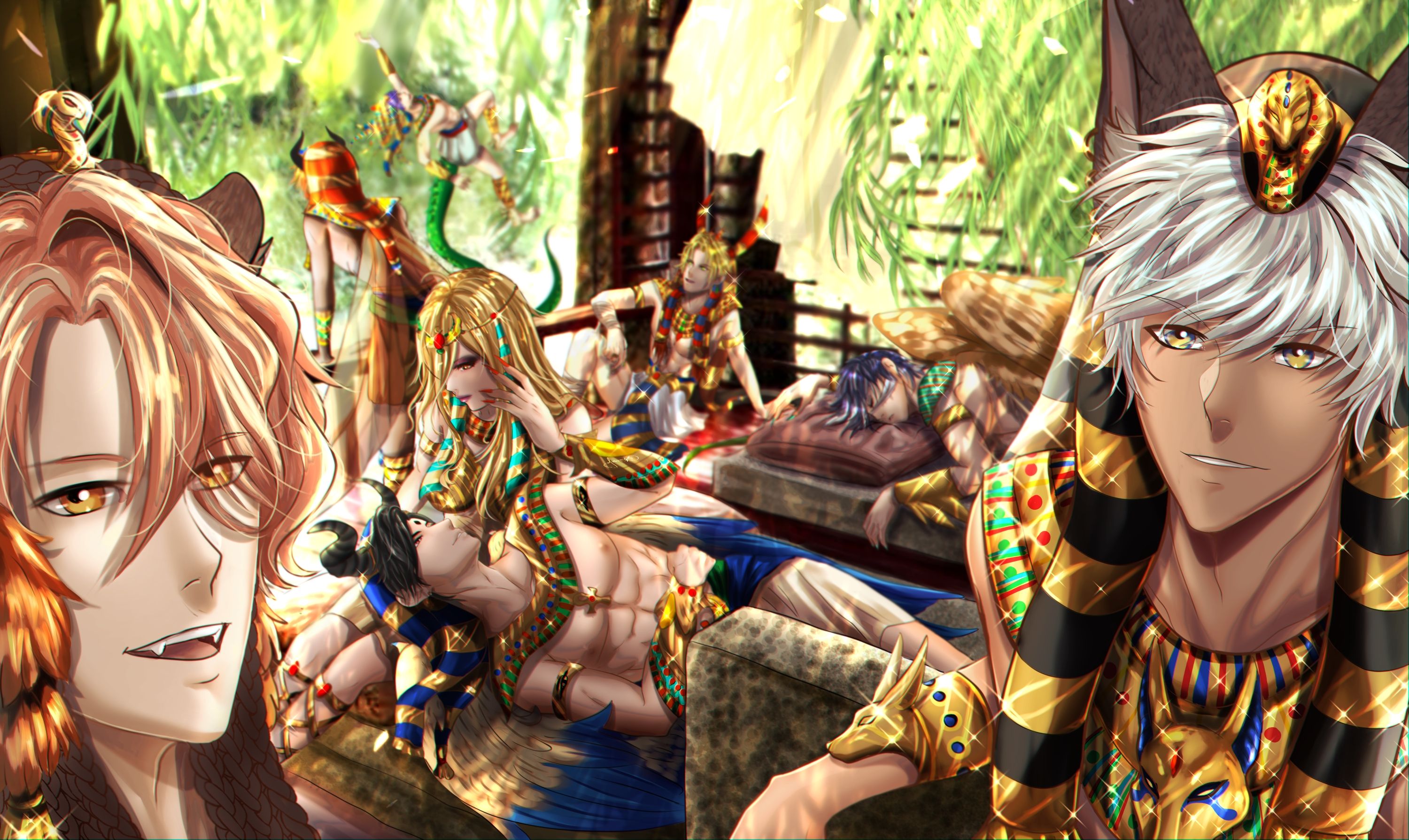 3000x1788 Download Video Game Obey Me! Shall We Date HD Wallpaperx1788