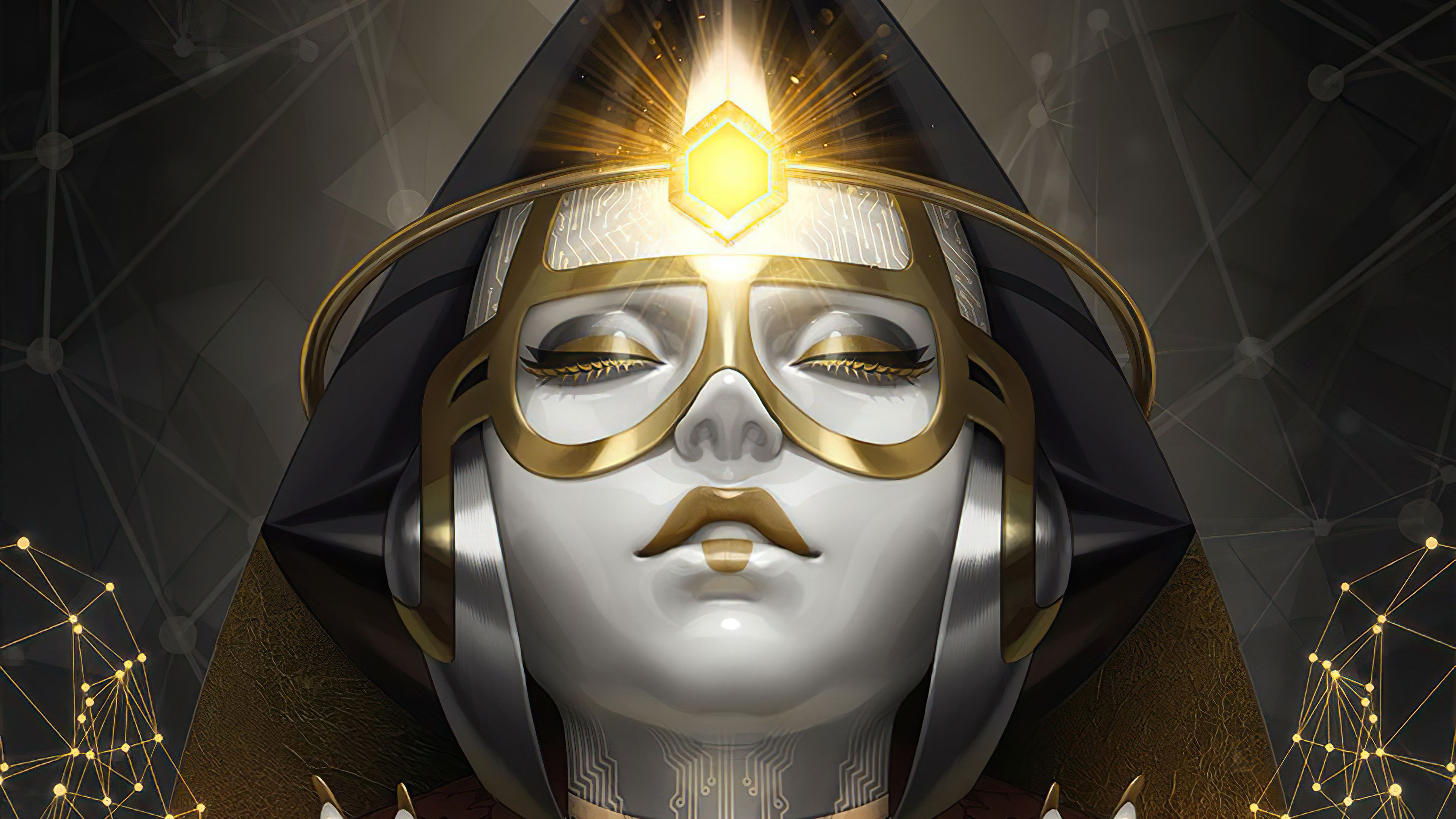 3840x2160 Crypto Goddess Wallpaper, HD Artist Wallpaper, 4k Wallpaper, Image, Background, Photos and Picture