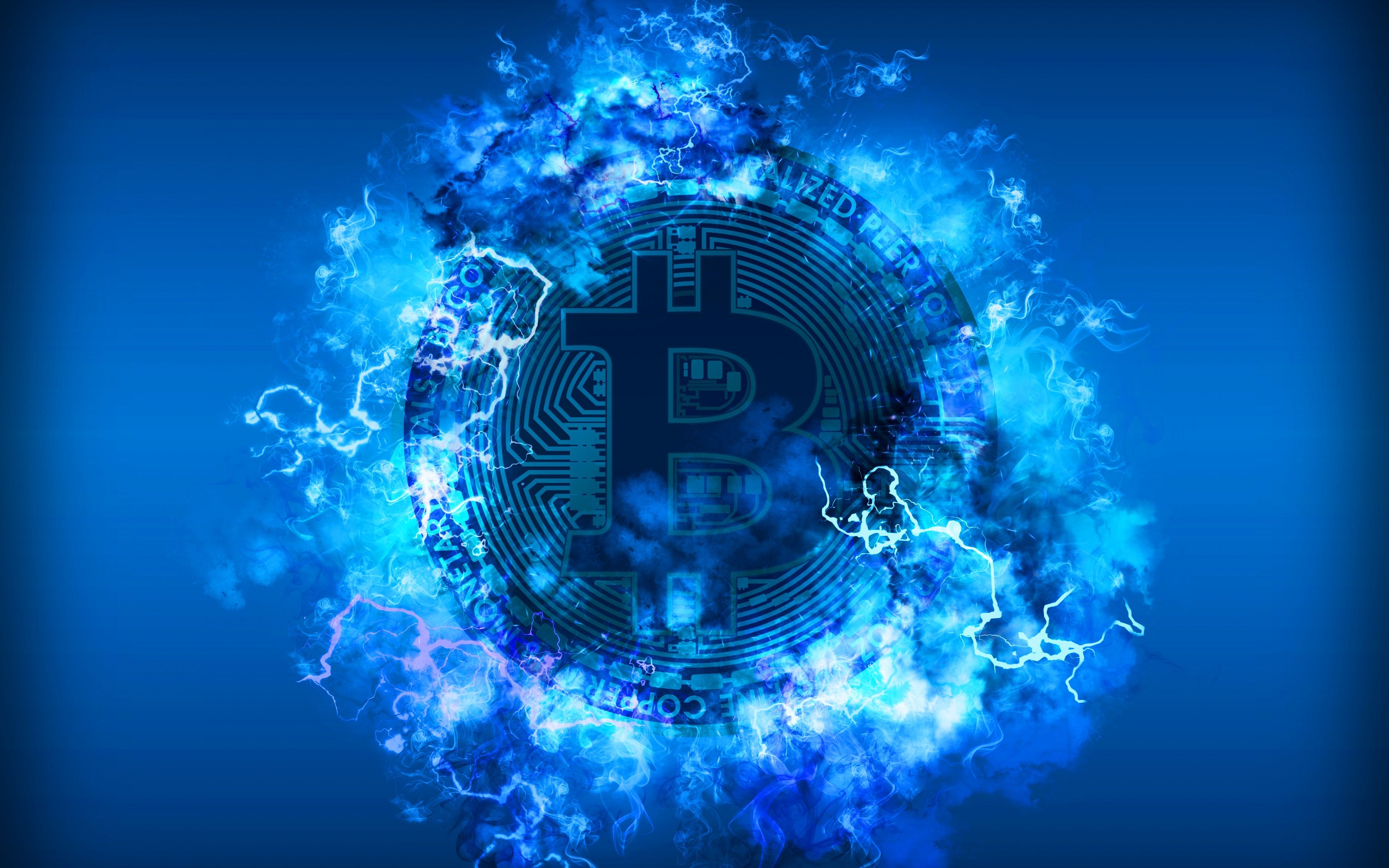 3840x2400 4k Bitcoin Wallpaper