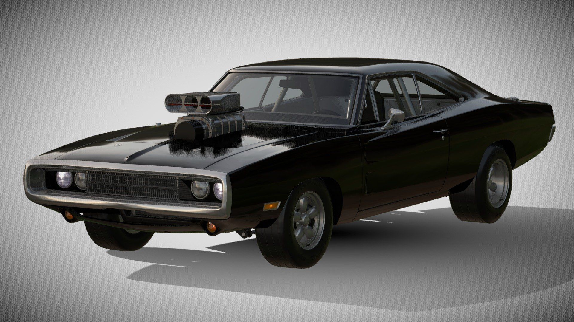 1920x1080 Dodge Charger R T Fast & Furious Free 3D Model By Ddiaz Design [cb4c12f]