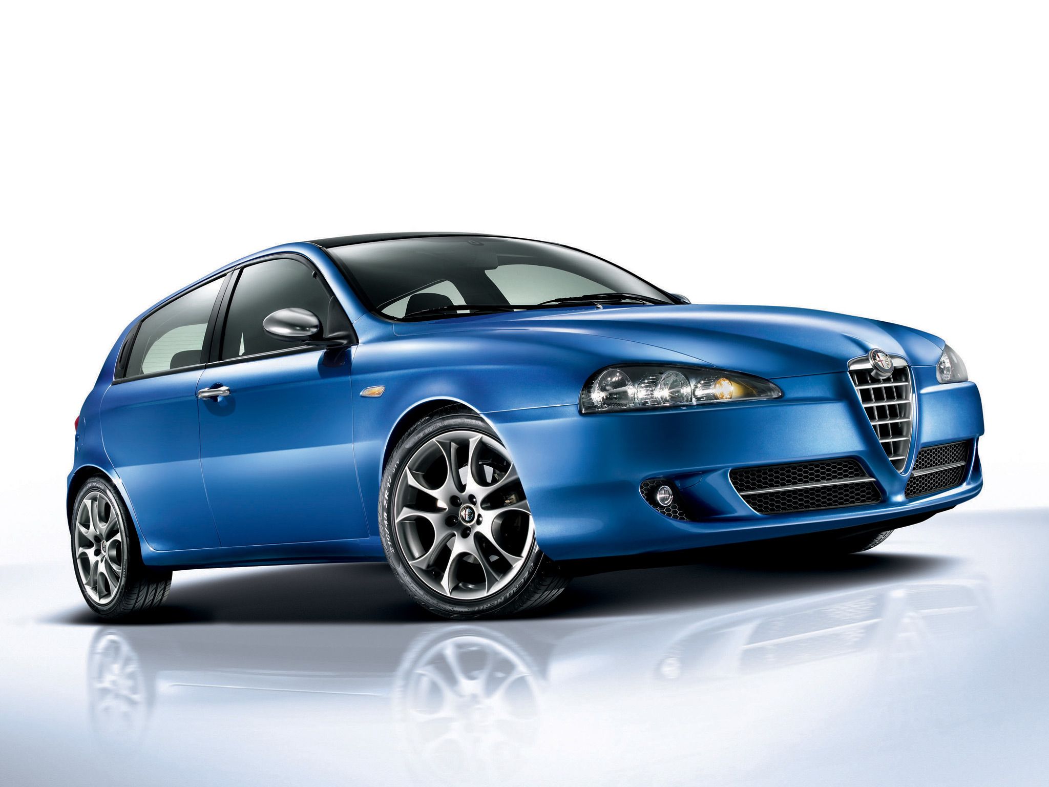 2048x1536 Alfa Romeo 147 Black Line Wallpaper