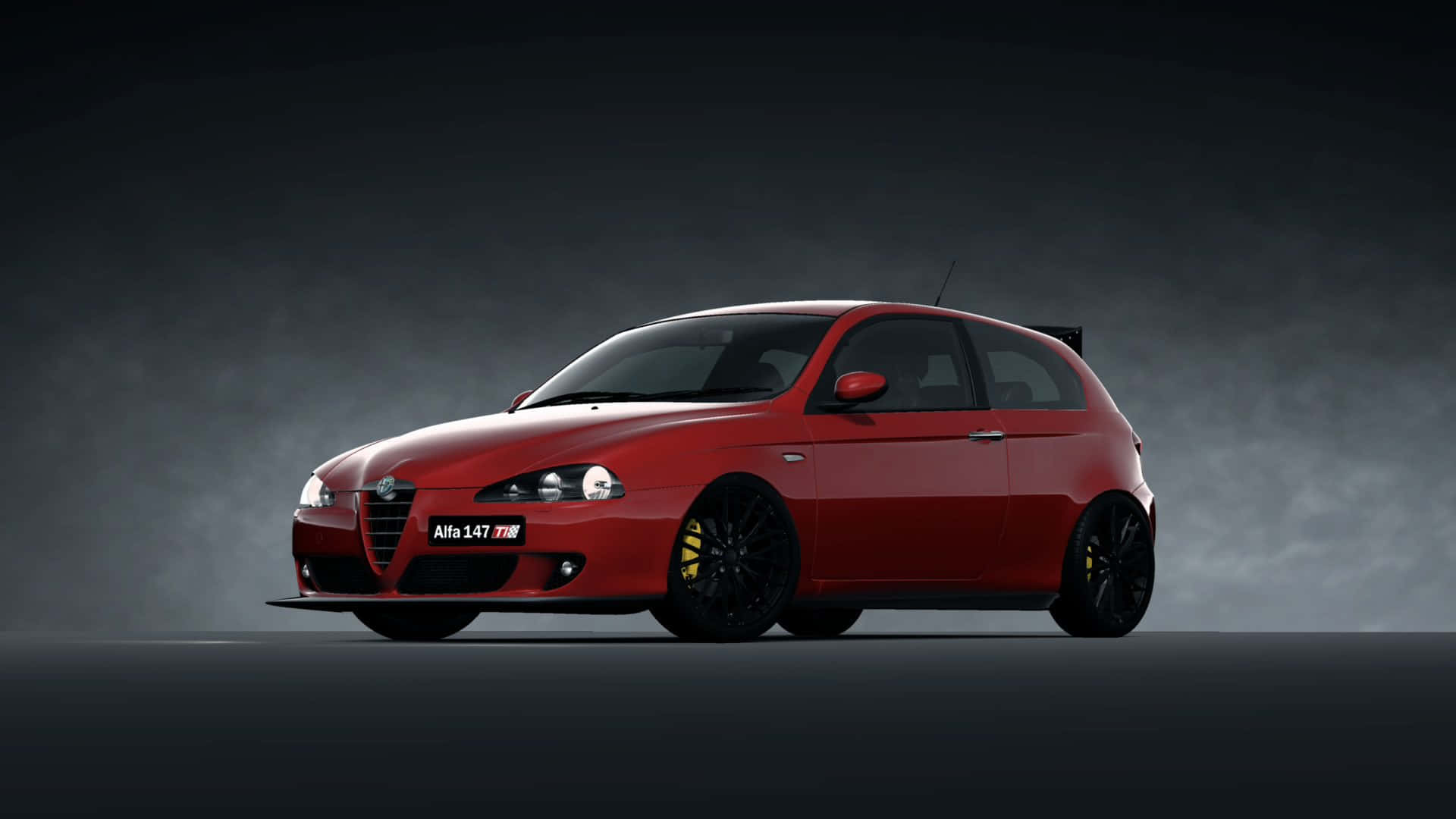 1920x1080 Download Sleek Alfa Romeo 147 on Display Wallpaper