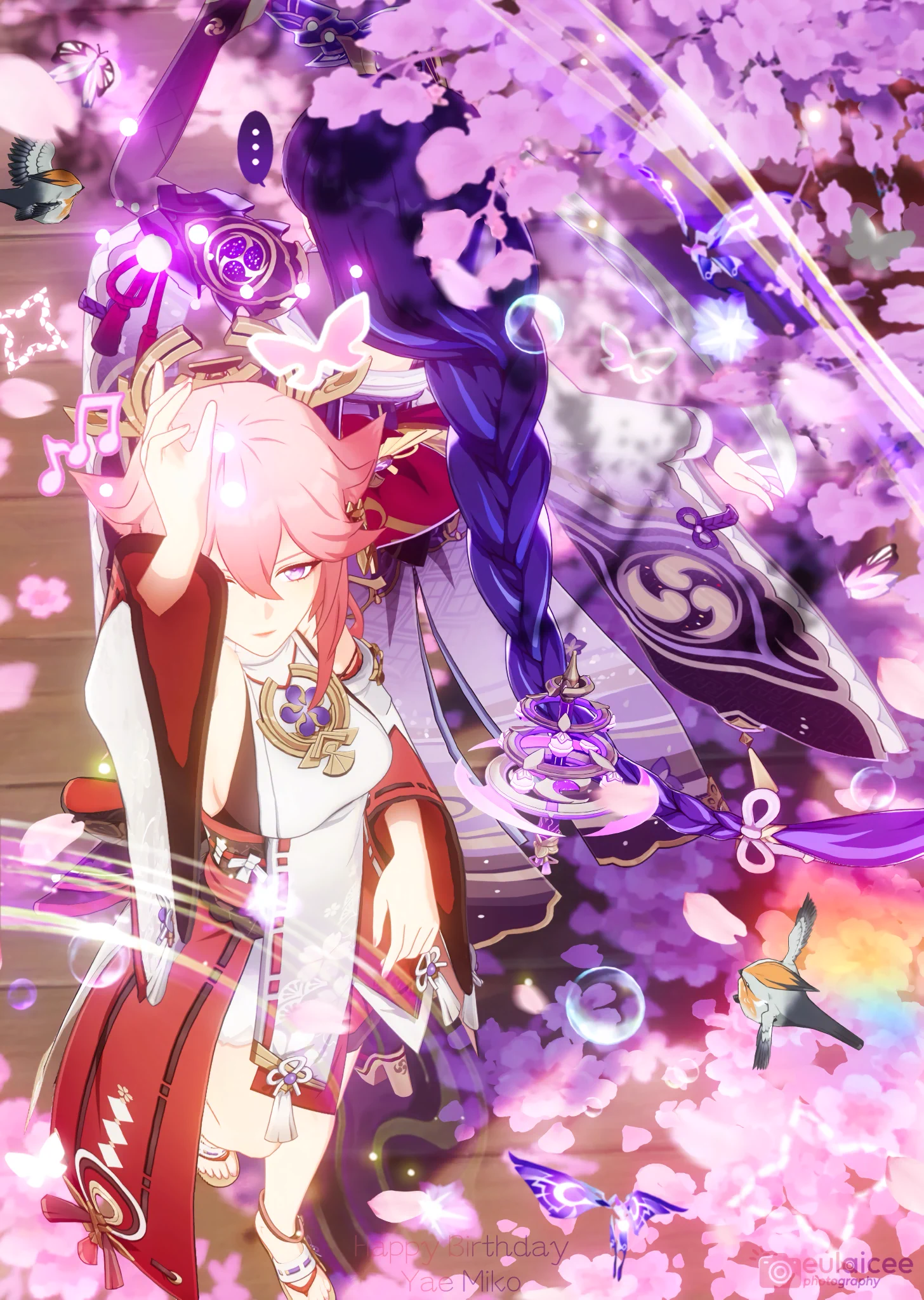1456x2048 Genshin Impact on X: Happy Birthday, Yae Miko! #GenshinImpact #YaeMiko Oh my. Just as I'm about to enjoy some crispy Fried Tofu all to myself, in stroll you little rascals. So, you