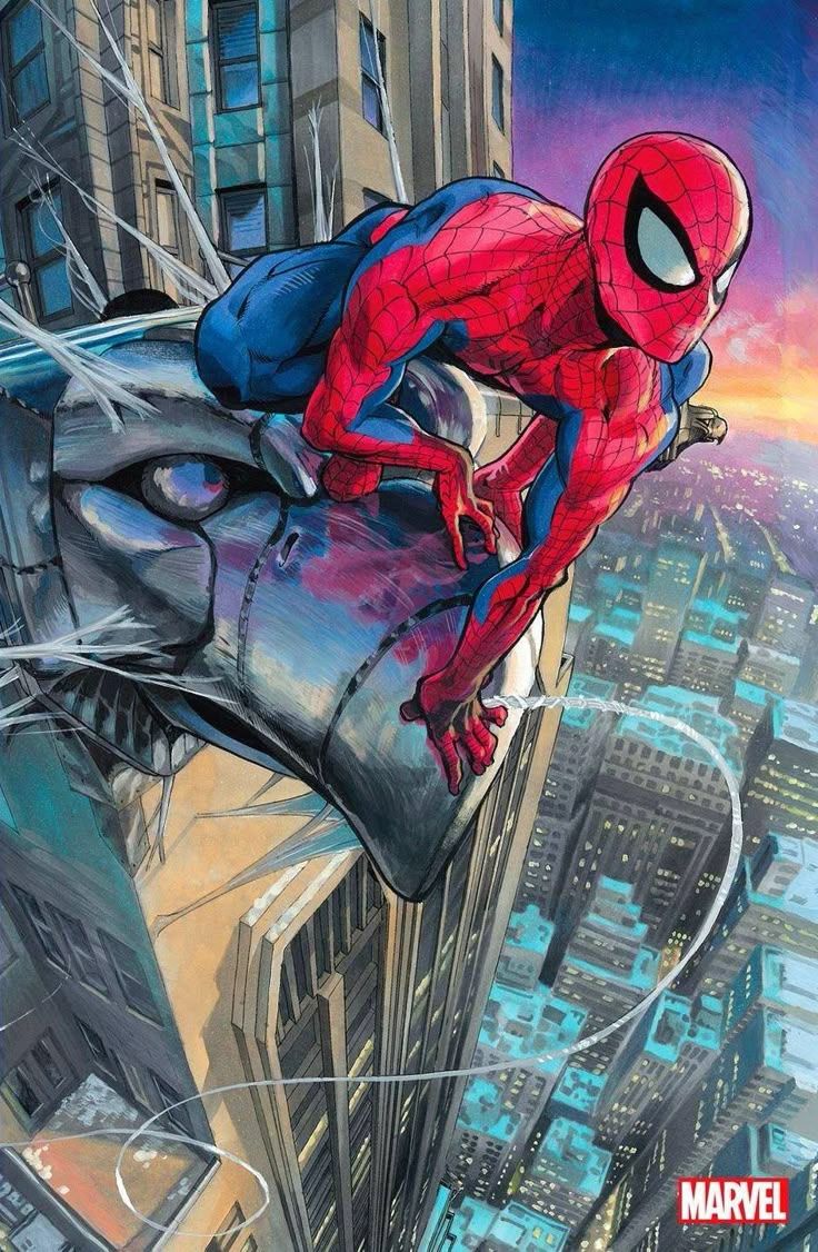 736x1126 Spider Man By Yusuke Murata. Spider Man. Art Spiderman, All Spiderman, Witcher Wallpaper